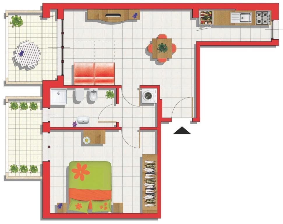 Residence Maryel Rimini Zimmer foto