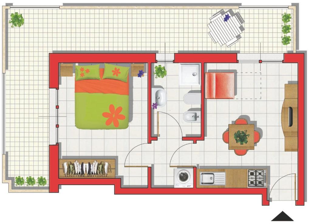 Residence Maryel Rimini Zimmer foto